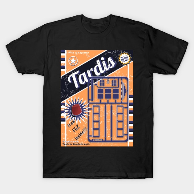 VINTAGE TARDIS TOY BOX KIT T-Shirt by KARMADESIGNER T-SHIRT SHOP